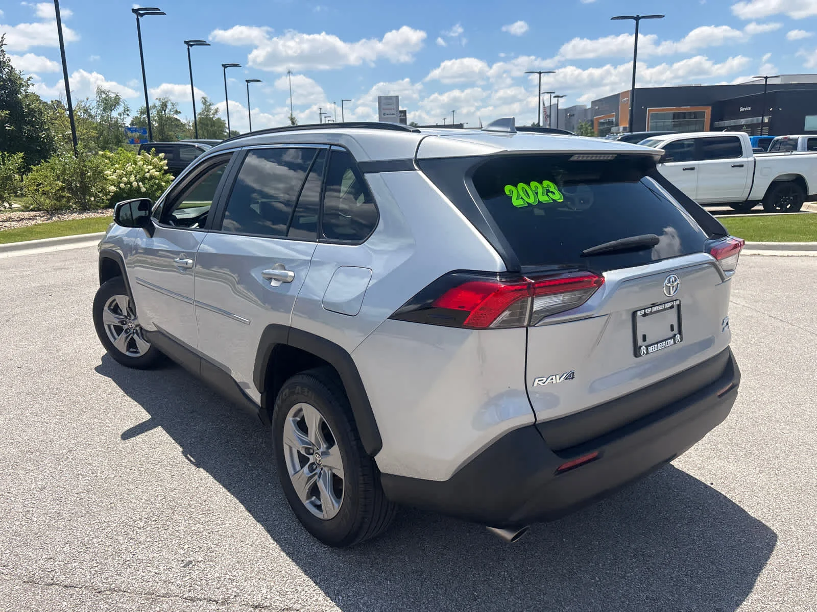 Used 2023 Silver Sky Metallic Toyota XLE image 8