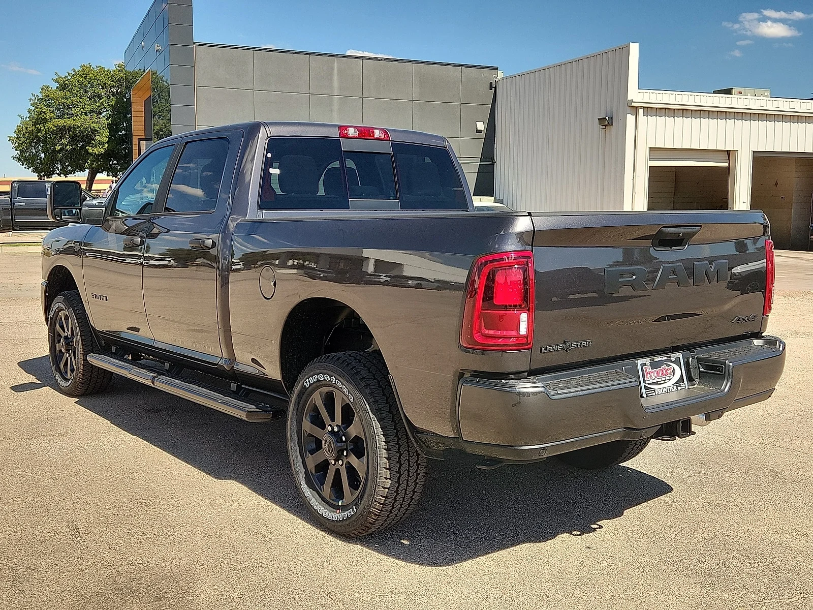 New 2027 Granite Crystal Metallic Clear-Coat  Paint Ram LONE STAR CREW CAB 4X4 6