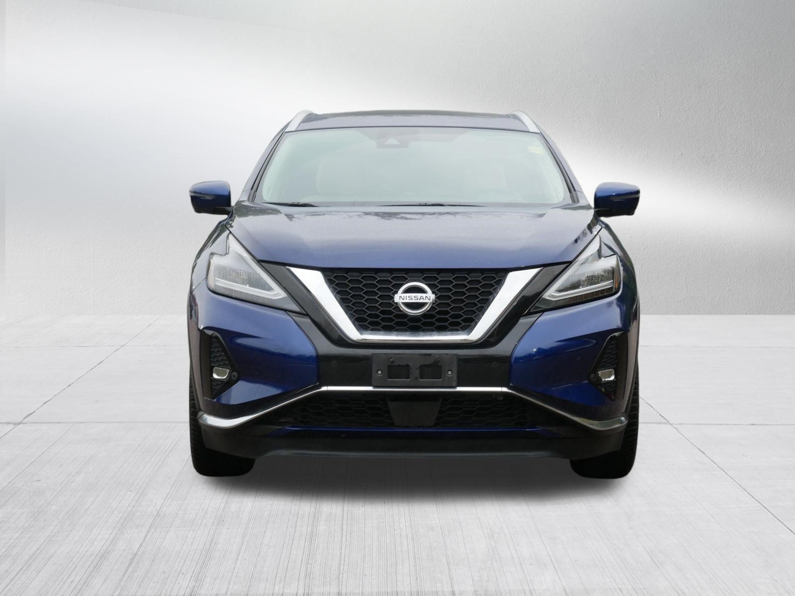 Certified Used 2019 Deep Blue Pearl Nissan Platinum image 2