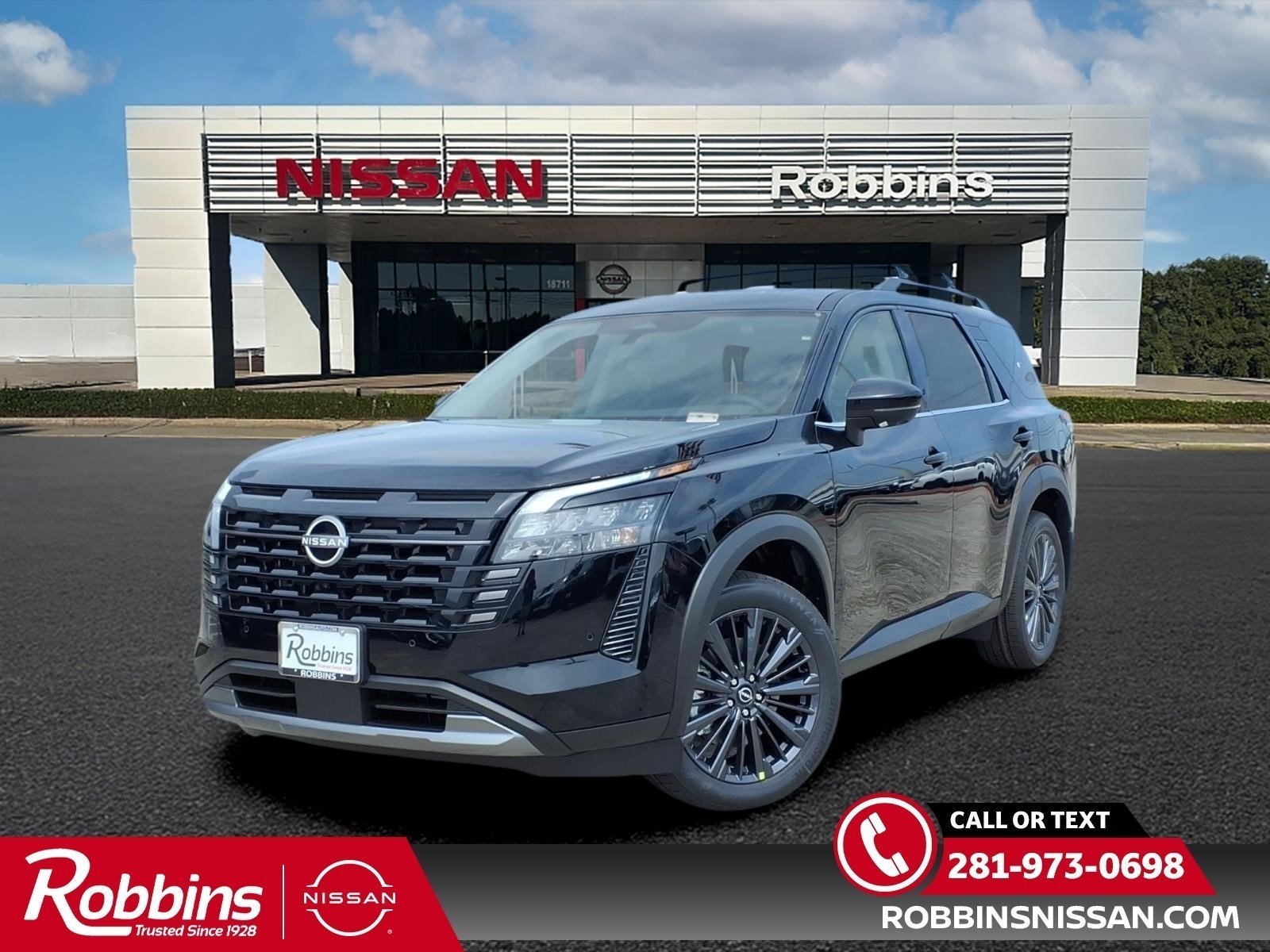2026 Nissan Pathfinder SL Black at Robbins Nissan