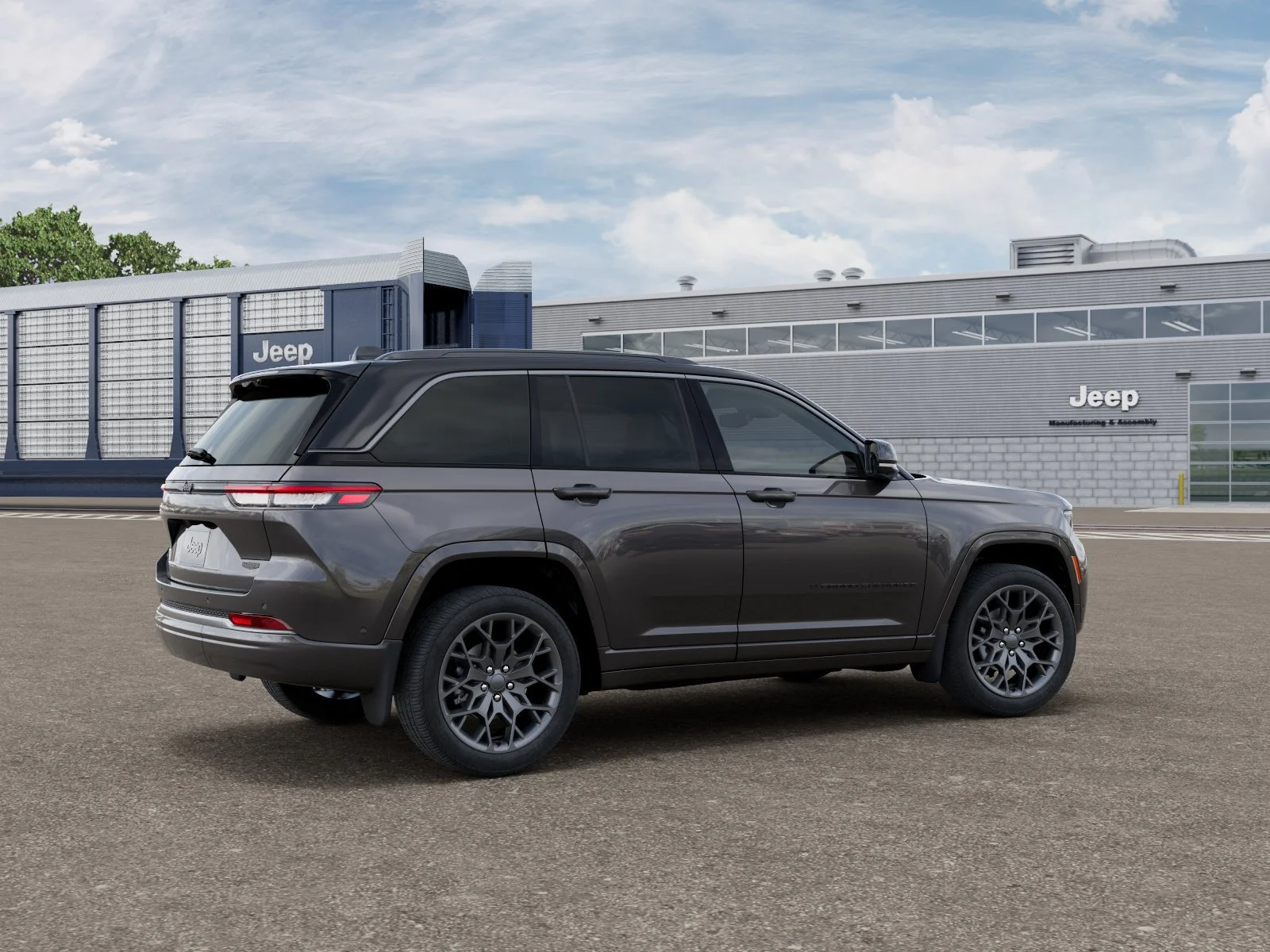 New 2026 Baltic Gray Metallic Clear-Coat Exterior Paint Jeep Summit image 4