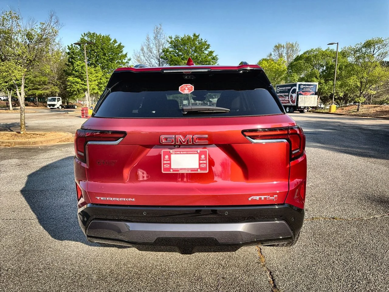New 2026 Volcanic Red Tintcoat GMC AT4 image 7