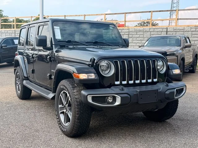 Used 2023 Black Clearcoat Jeep Sahara image 7