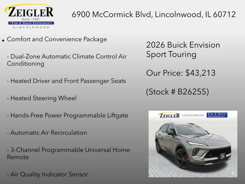 2026 Buick Envision Sport Touring - Photo 6