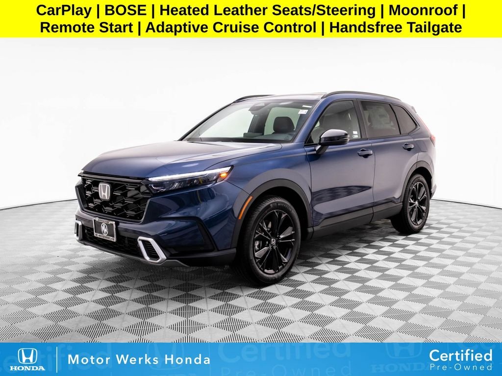 Certified Used 2026 Canyon River Blue Metallic Honda Sport Touring image 1