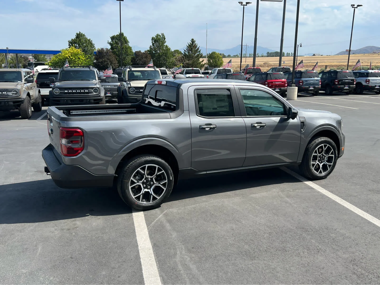 New 2026 Carbonized Gray Metallic Ford Lariat® image 7
