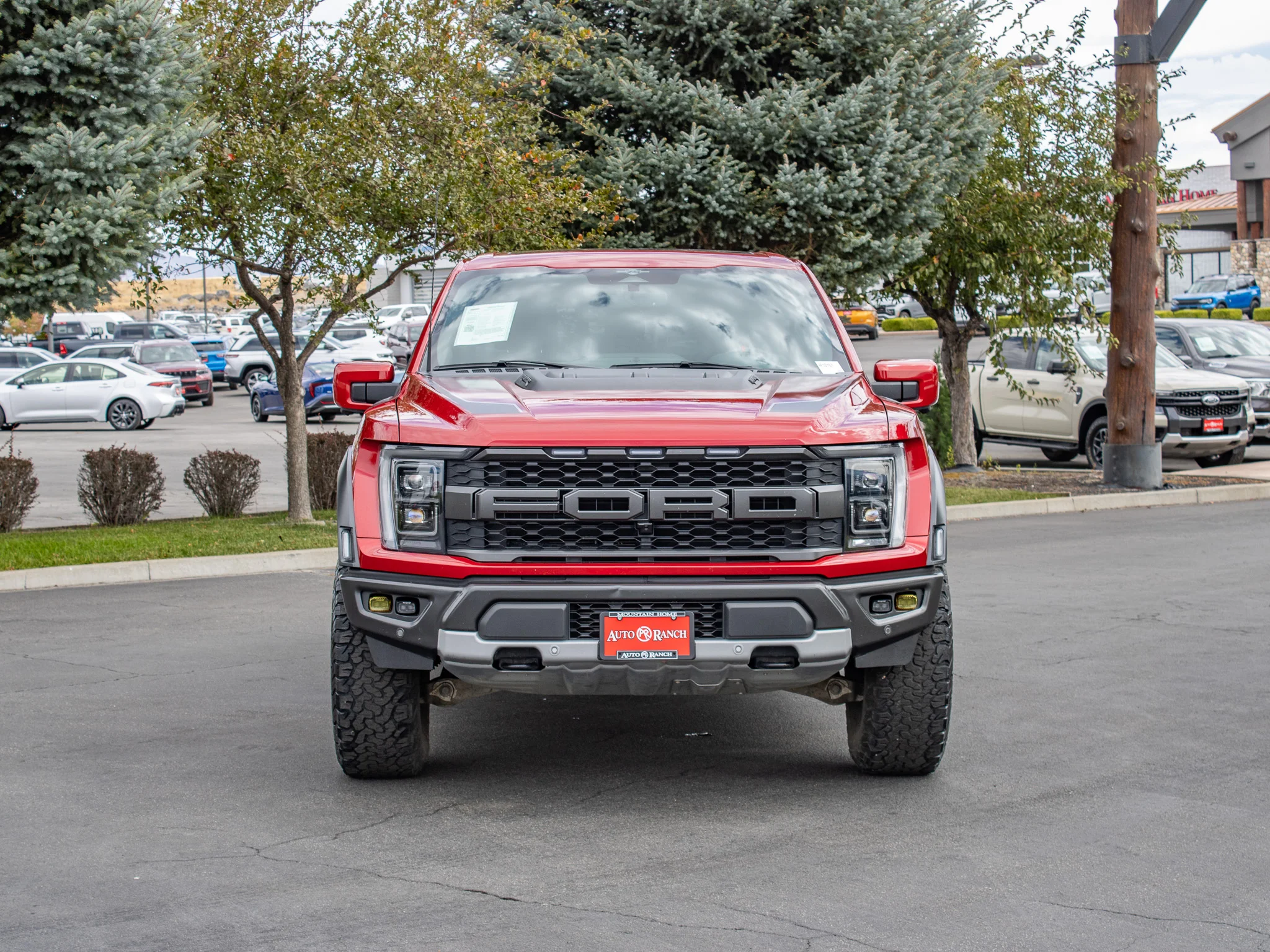 Used 2023 Rapid Red Metallic Tinted Clearcoat Ford Raptor image 3