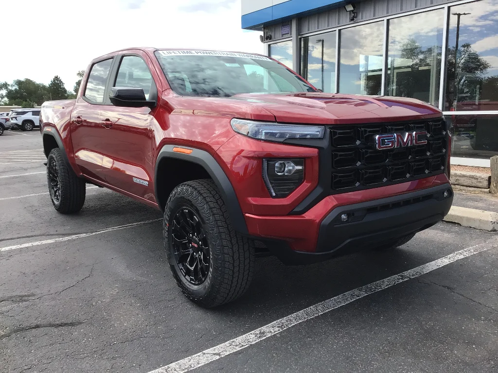 New 2026 Volcanic Red Tintcoat GMC Elevation image 2