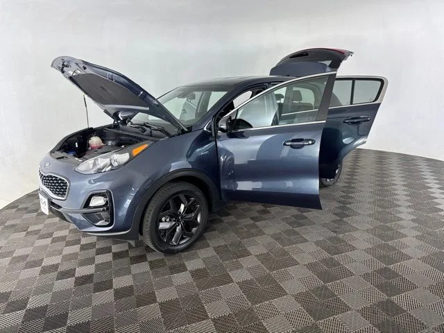 Used 2022 Blue Kia LX image 12
