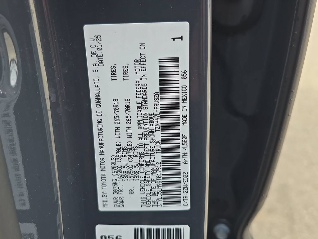 Certified Used 2025 Black Toyota TRD Pro image 16