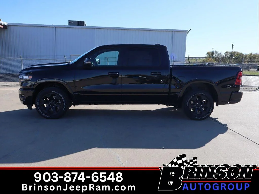 New 2026 Diamond Black Crystal Pearl-Coat Exterior Paint RAM Lone Star image 3