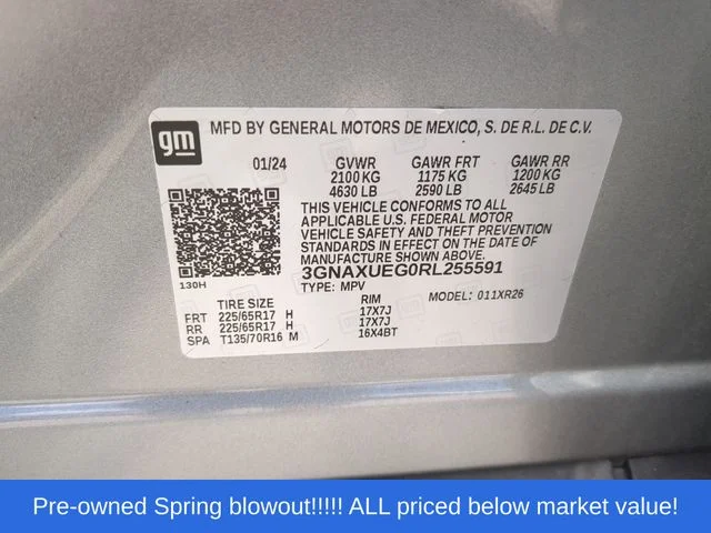 Used 2024 Gray Chevrolet LT image 49