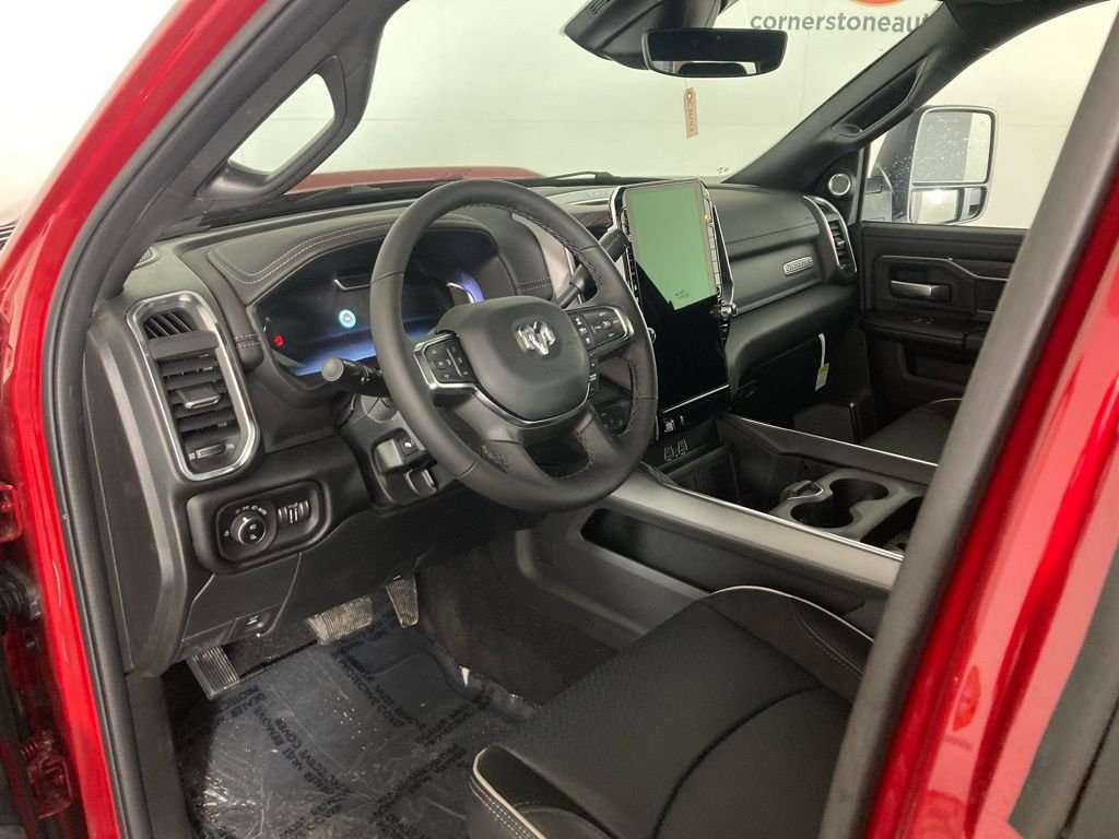 New 2026 Molten Red Pearl-Coat Exterior Paint RAM Laramie image 14