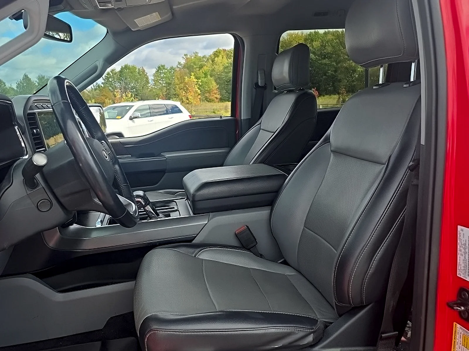 Used 2021 Race Red Ford LARIAT image 15