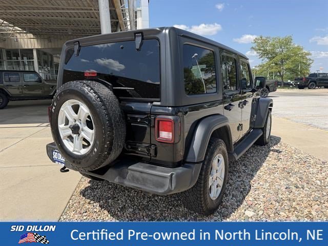 Used 2020 Black Clear Coat Jeep Sport image 6