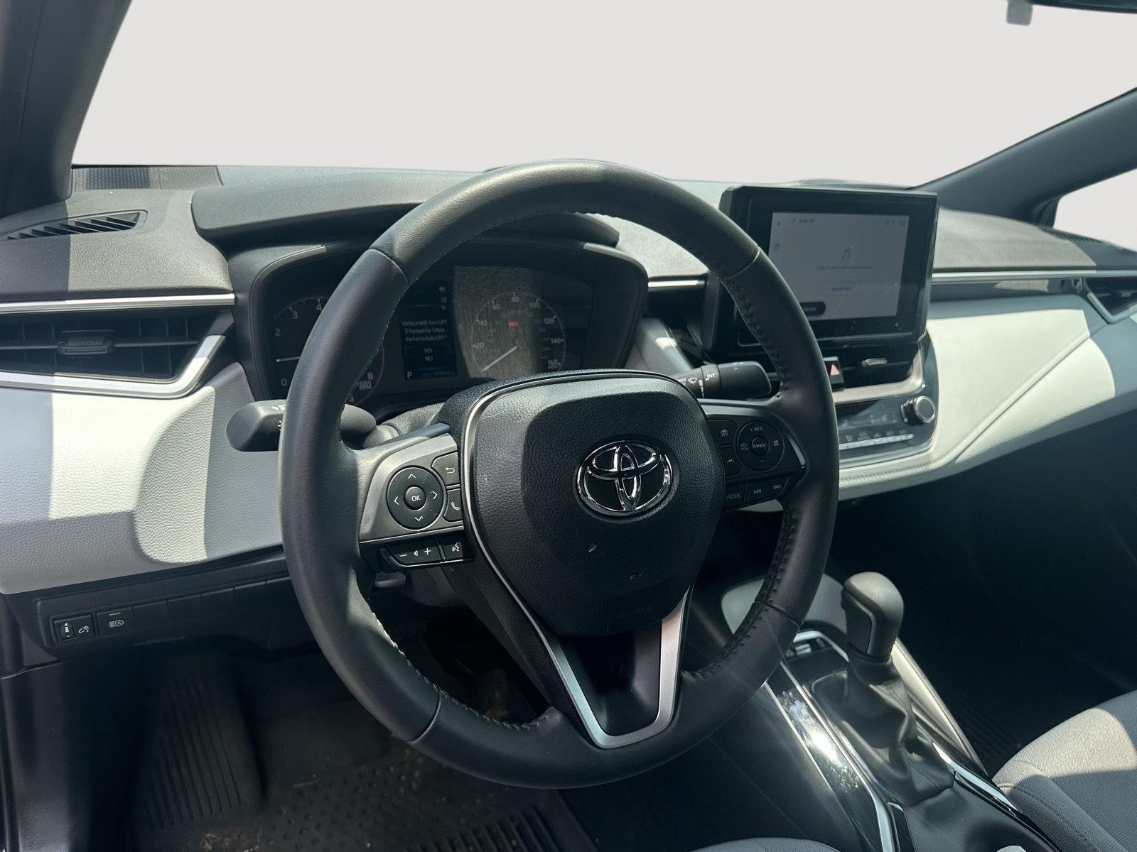 Used 2025 Midnight Black Metallic Toyota SE image 10