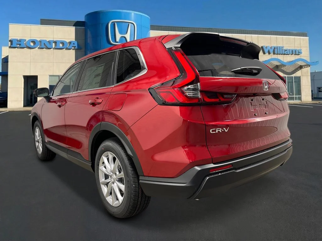 New 2027 Radiant Red Metallic Honda EX AWD image 3
