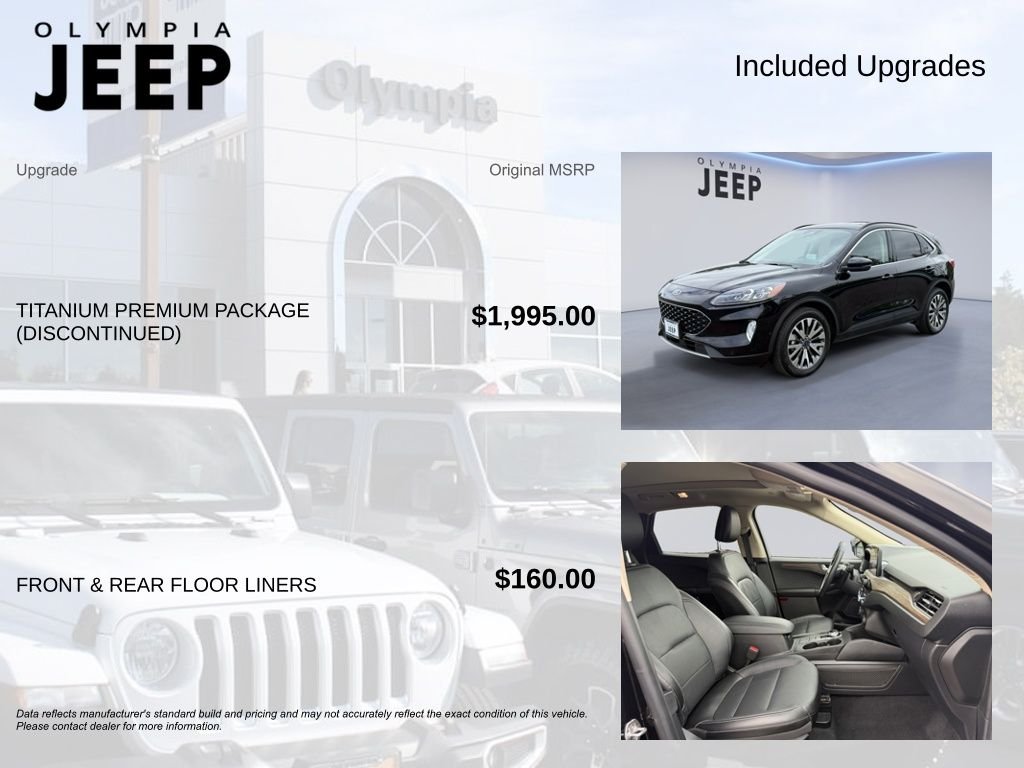 Used 2020 Black Ford Titanium image 4