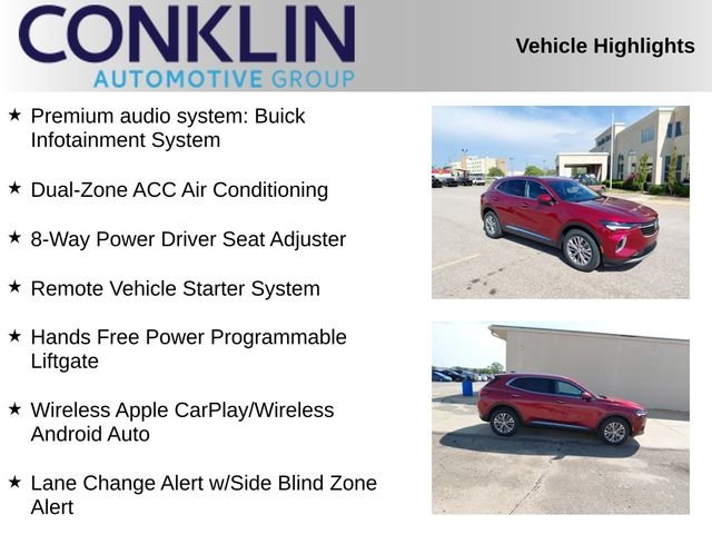 Used 2022 Cinnabar Metallic Buick Preferred image 2