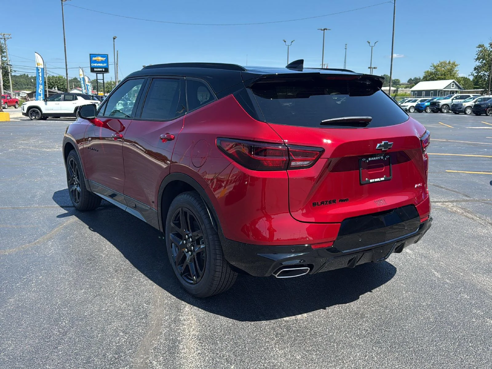 New 2026 Radiant Red Tintcoat Chevrolet RS image 3