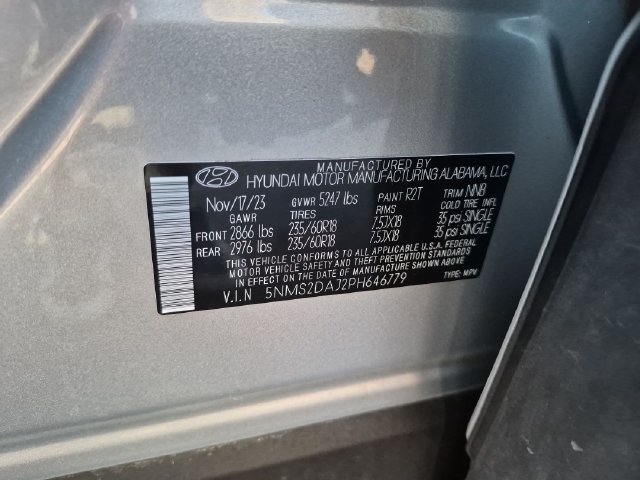 Certified Used 2023 Silver Hyundai SEL image 34