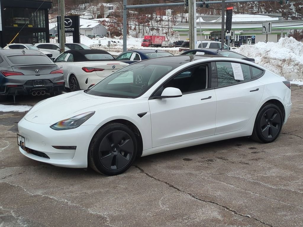 Used 2023 Tesla Model 3 Long Range with VIN 5YJ3E1EB5PF607103 for sale in Thomaston, CT