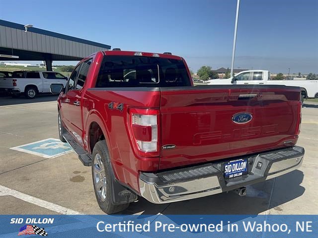 Certified Used 2023 Race Red Ford LARIAT image 3