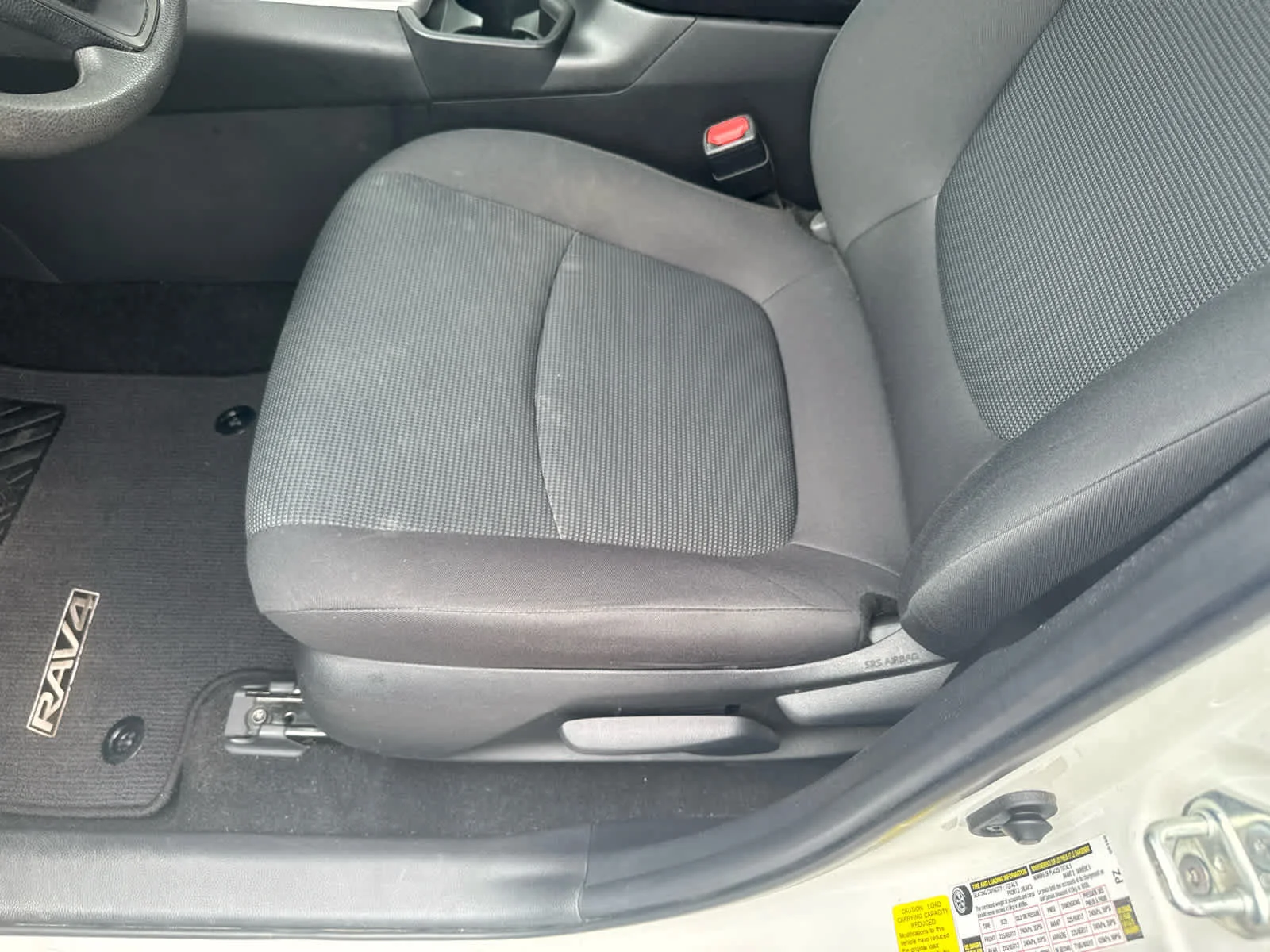 Used 2021 Super White Toyota LE image 7