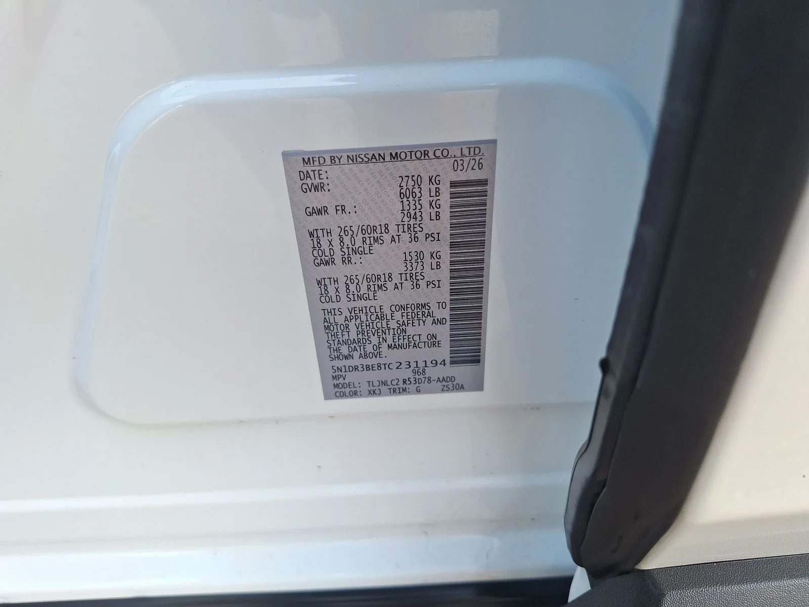 Used 2026 White Nissan Rock Creek image 29