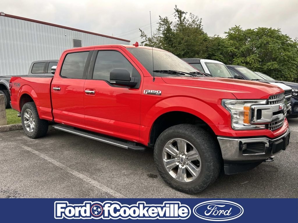 Used 2018 Race Red Ford XLT image 1