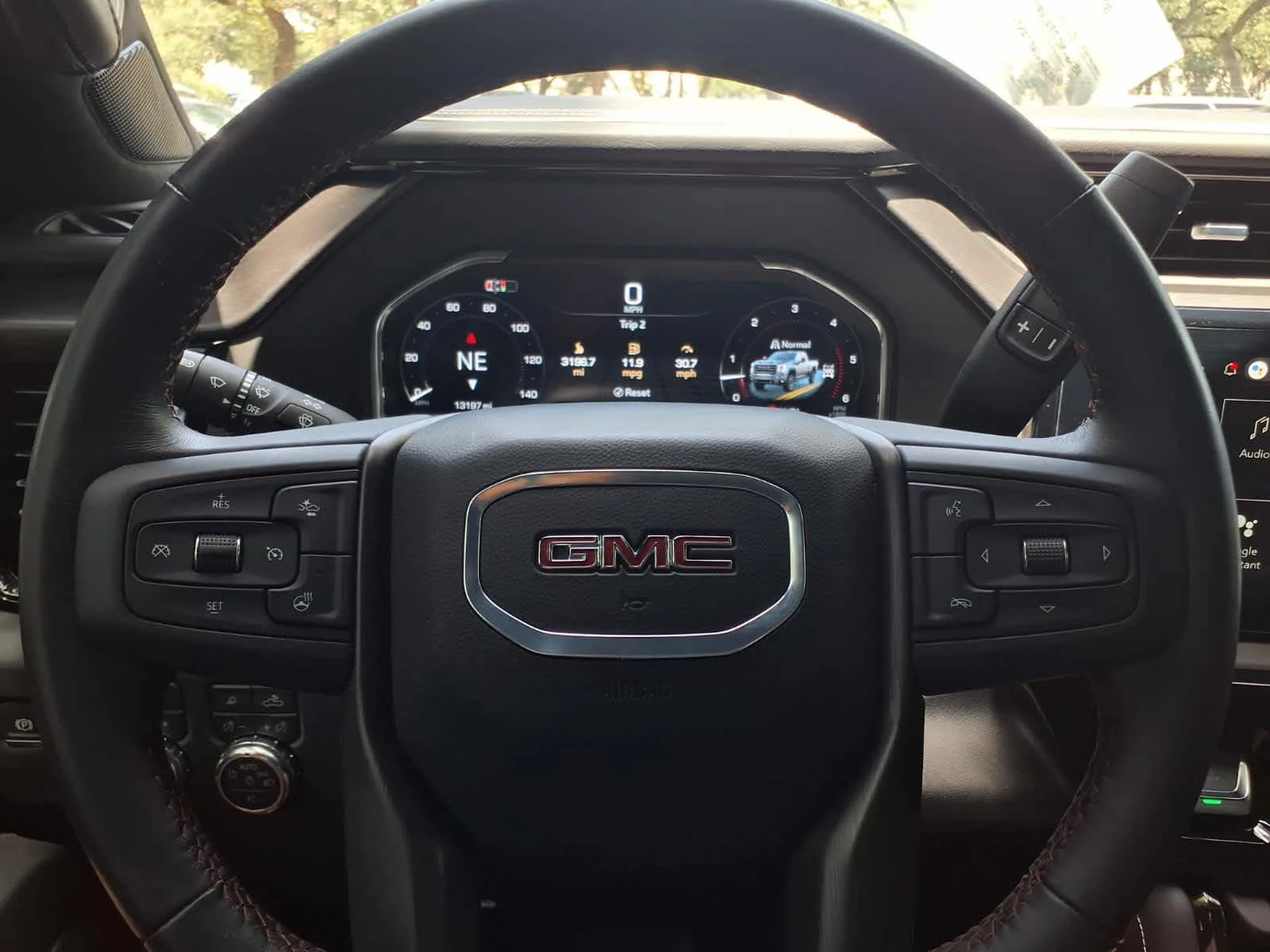 Used 2025 Thunderstorm Gray GMC AT4X image 31