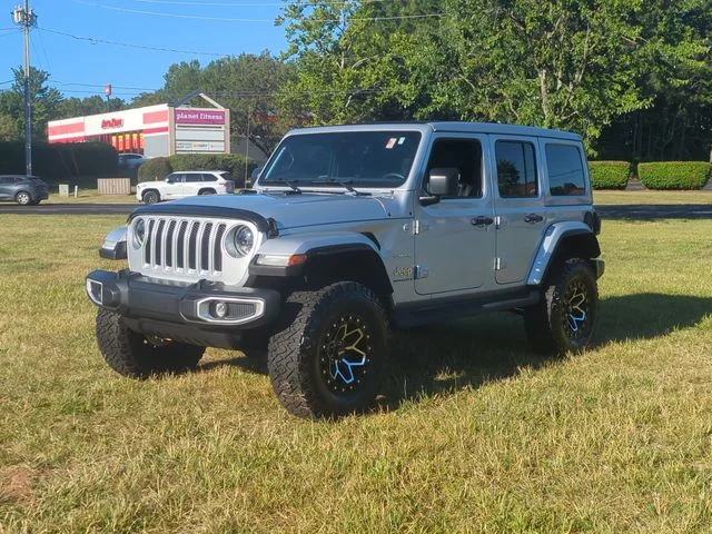 Used 2023 Silver Jeep Sahara image 1