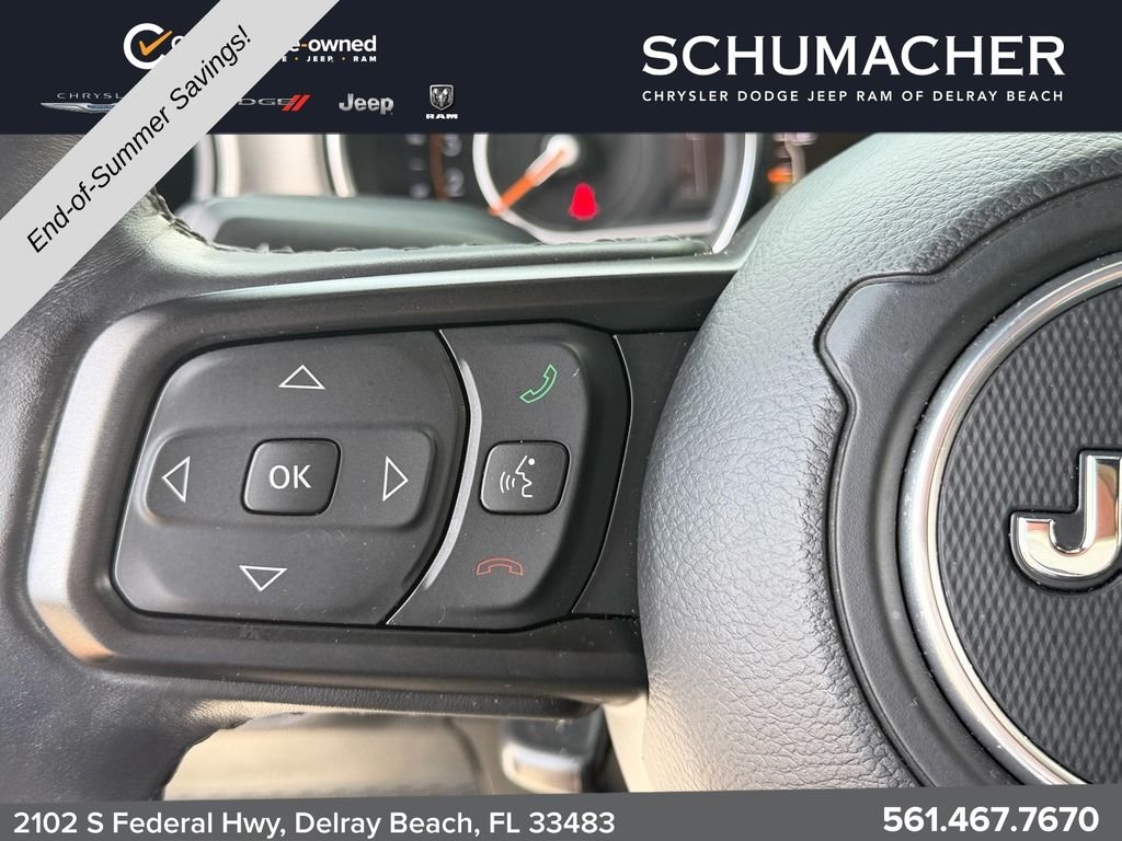 Used 2022 White Jeep Unlimited Sport S image 24