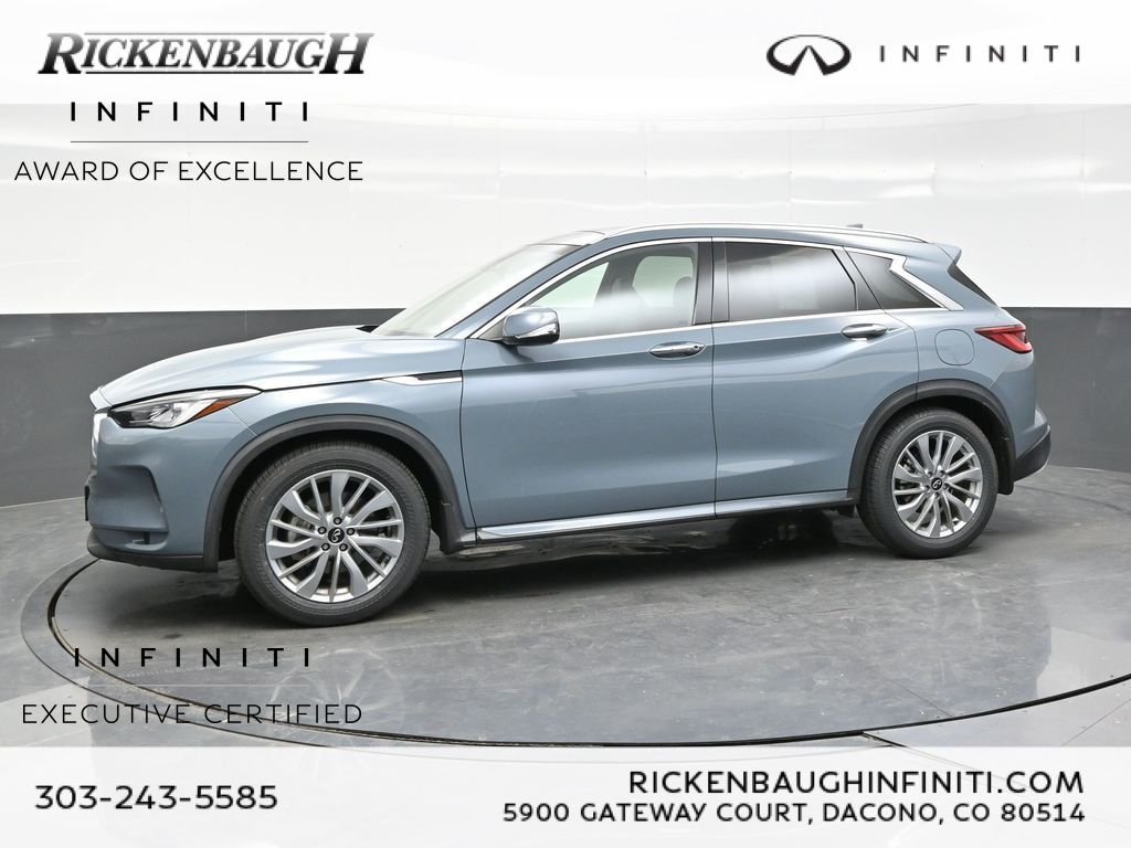 Certified Used 2023 Gray INFINITI LUXE image 3