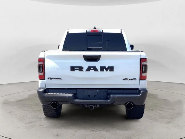 Used 2022 Bright White Clearcoat Ram Rebel image 4