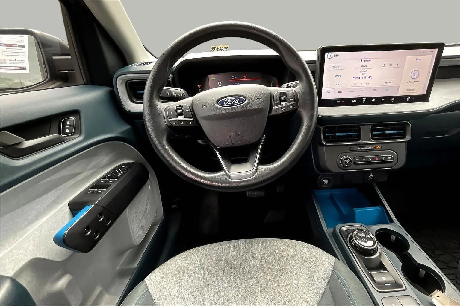 Used 2025 Azure Gray Metallic Tri-Coat Ford XLT image 6