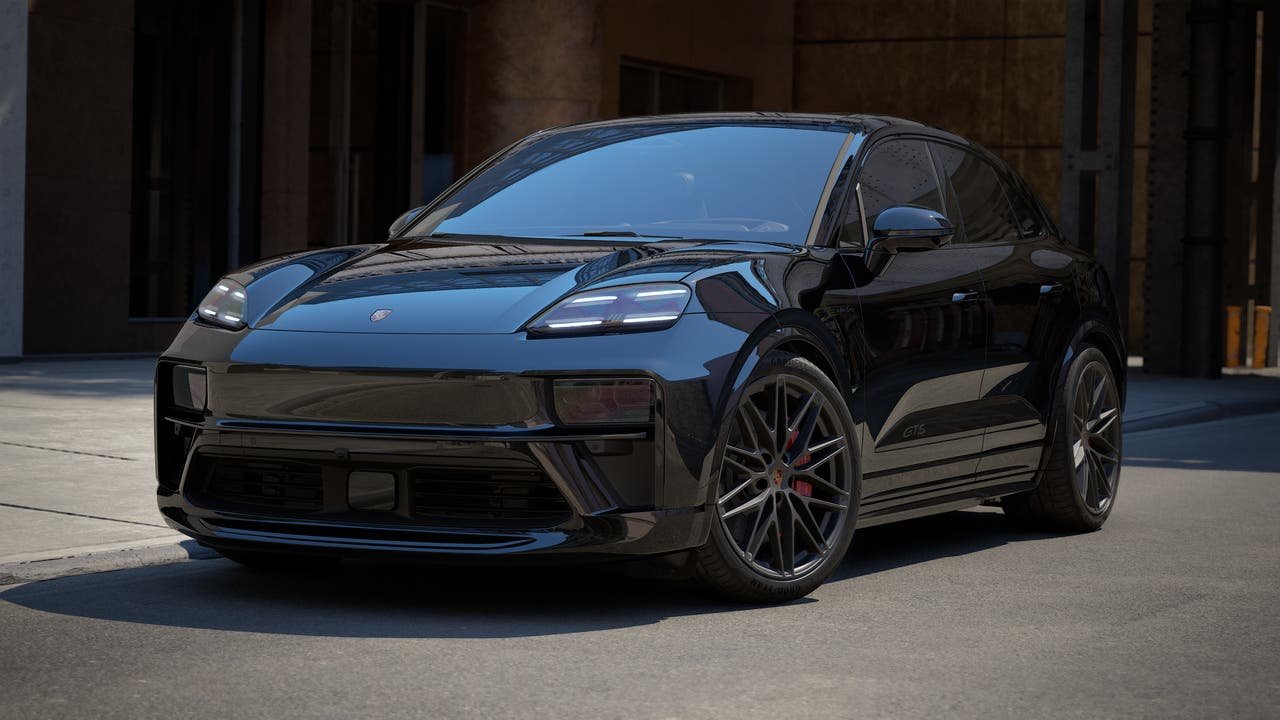 New 2027 Jet Black Metallic Porsche GTS Electric image 1