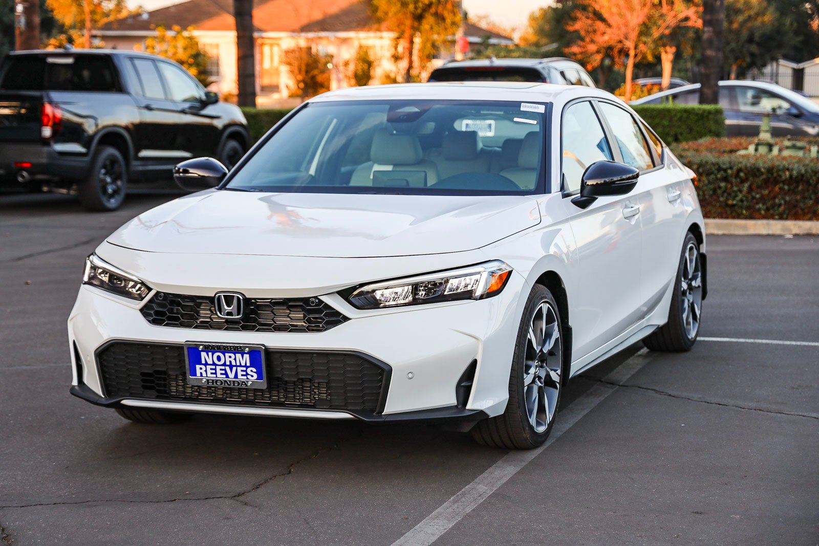 New 2026 Platinum White Pearl Honda Sport Touring CVT image 3
