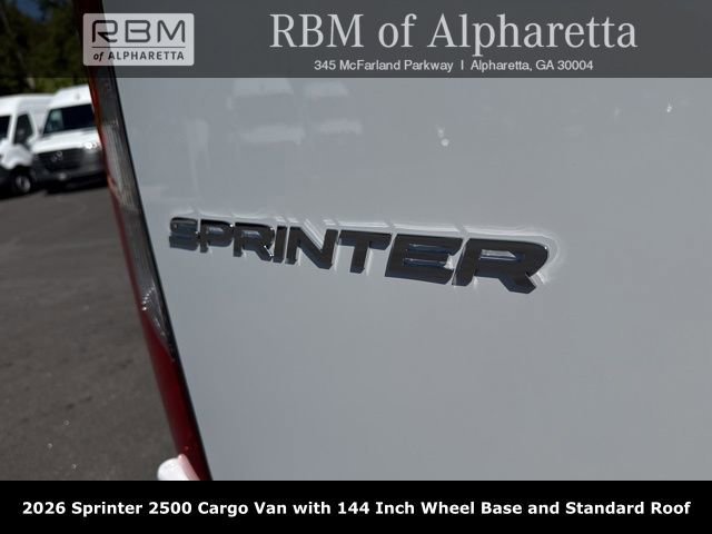 New 2026 Arctic White Mercedes-Benz 2500 with 144 Wheel Base Standard Roof image 34