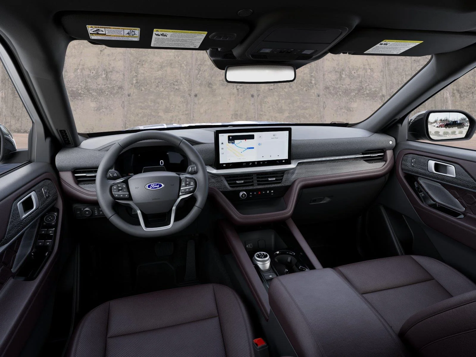 New 2027 Agate Black Metallic Ford Platinum image 14