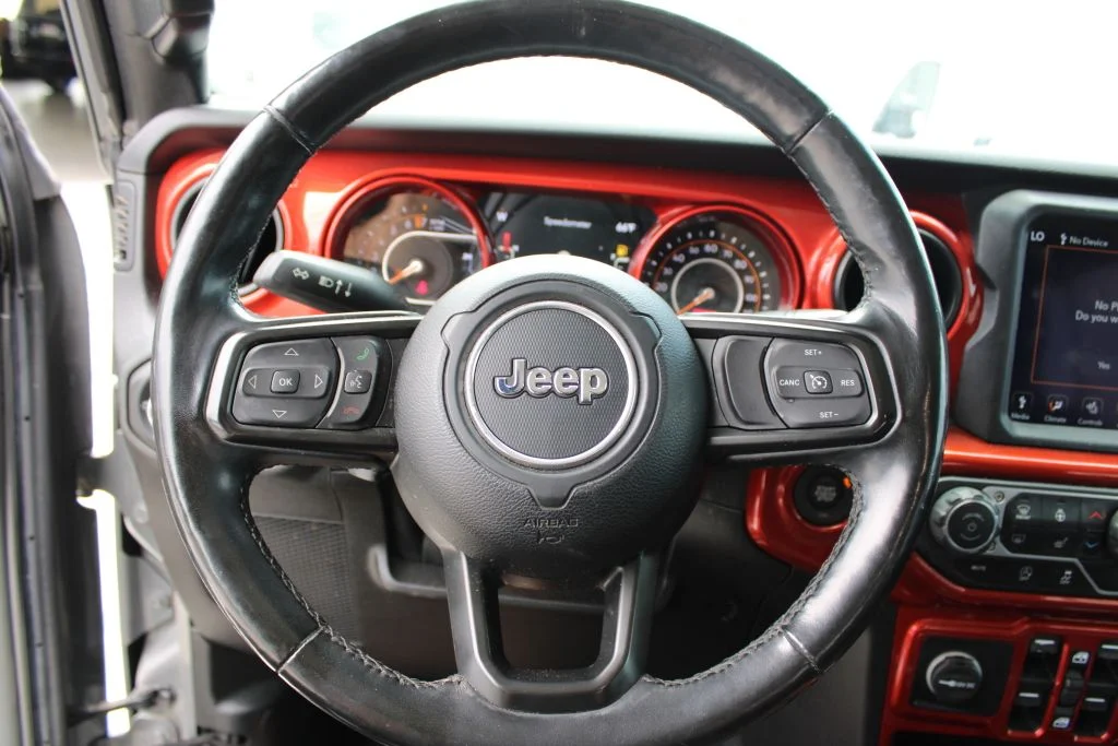 Used 2021 Gray Jeep Sport image 25