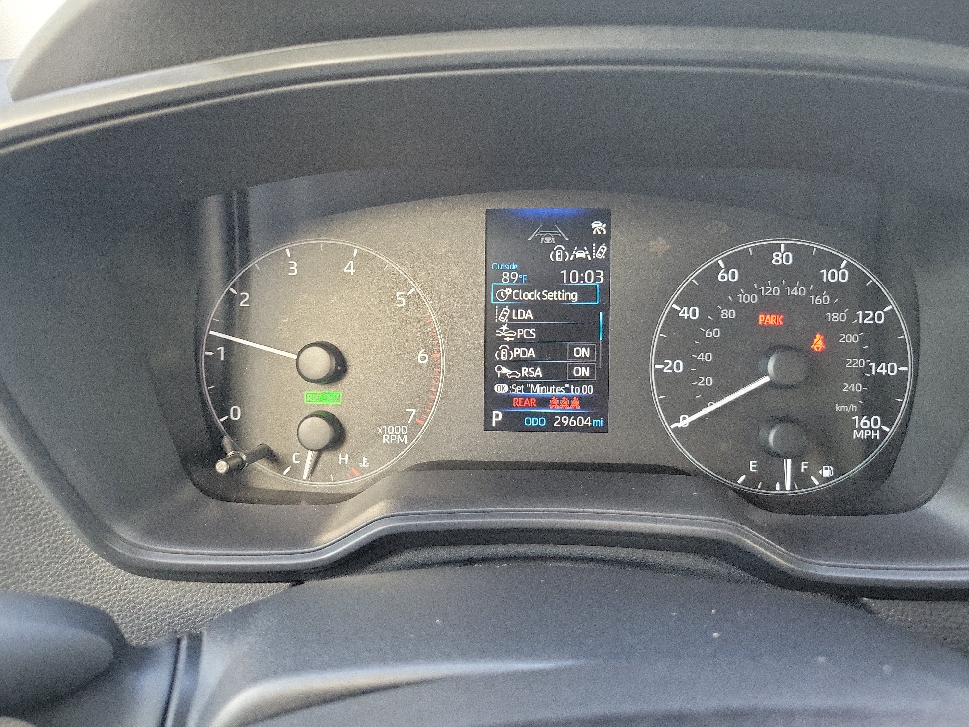 Used 2024 Classic Silver Metallic Toyota Hybrid LE image 31
