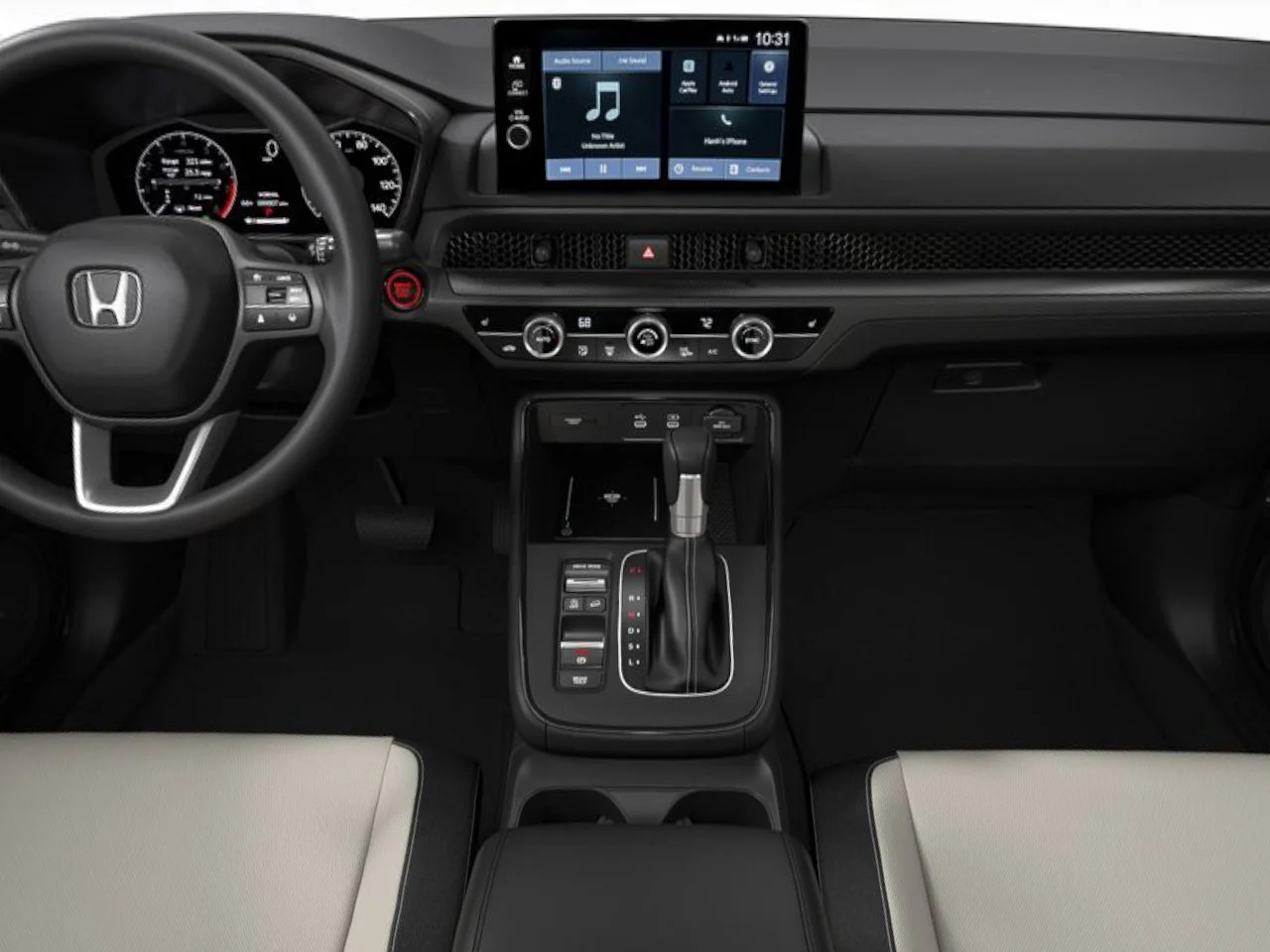 New 2026 Platinum White Pearl Honda 2WD EX image 7