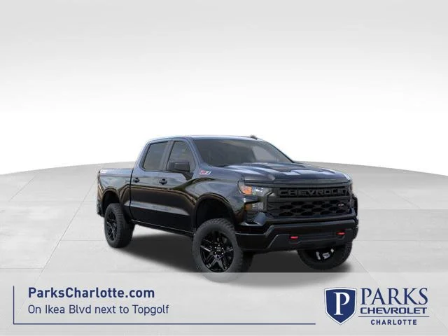 New 2026 Black Chevrolet Custom Trail Boss image 1