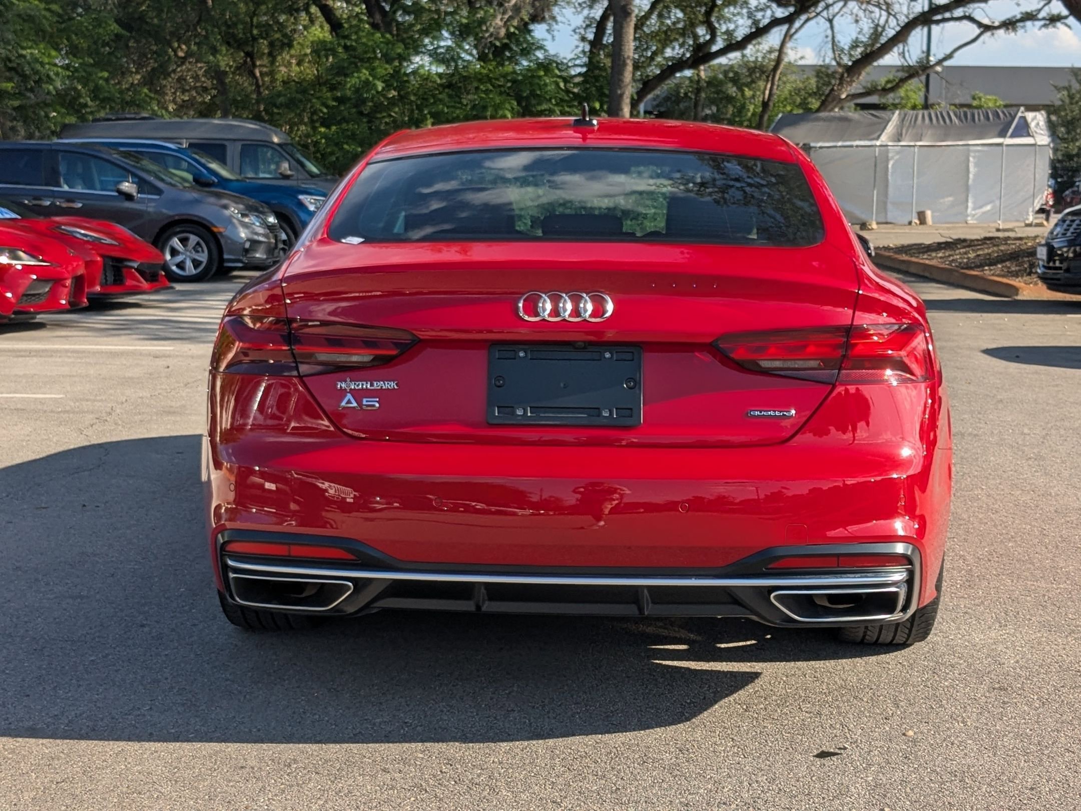 Used 2022 Red Audi Premium image 4