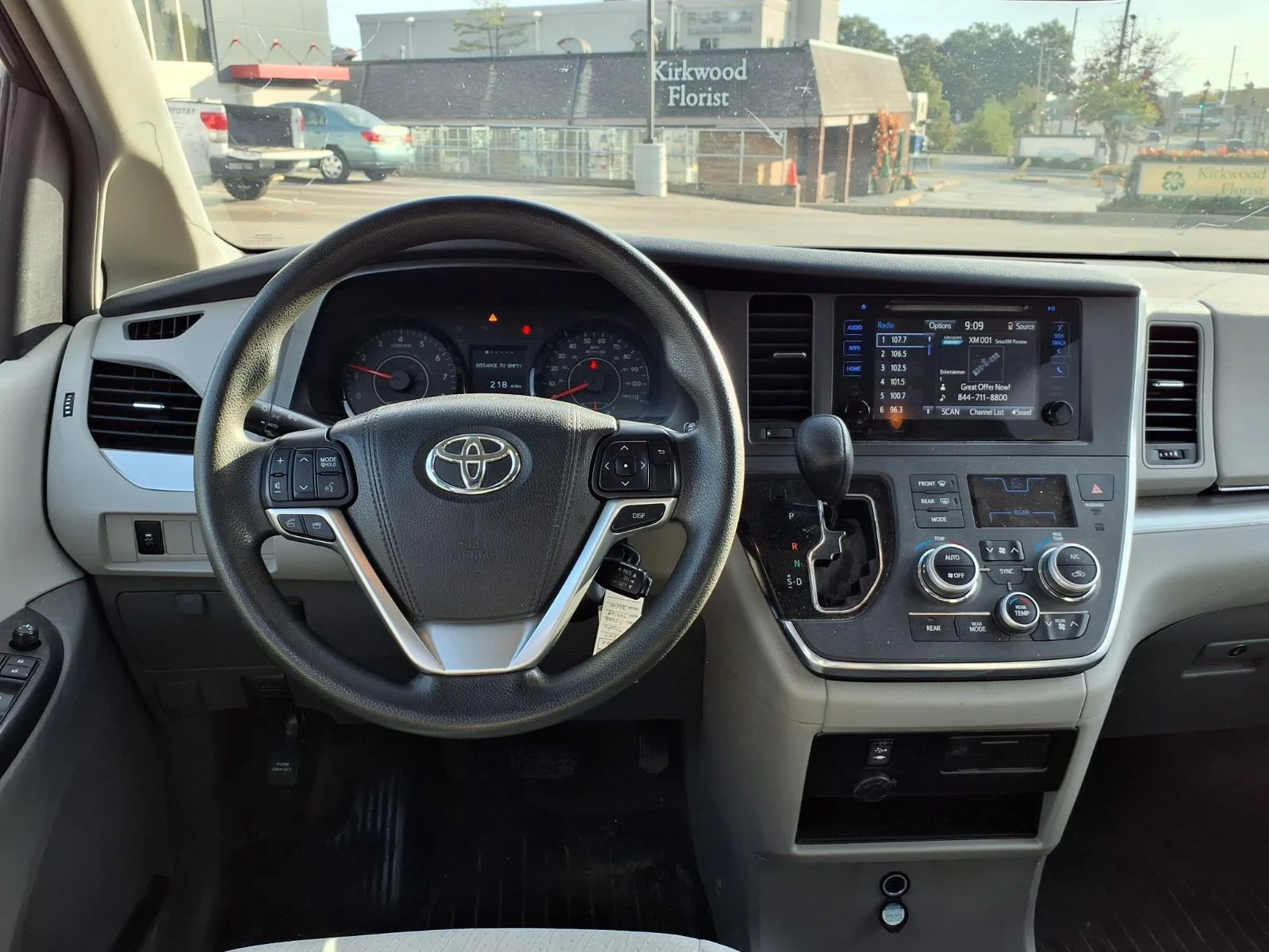Used 2017 Silver Sky Metallic Toyota LE 8-Passenger image 5