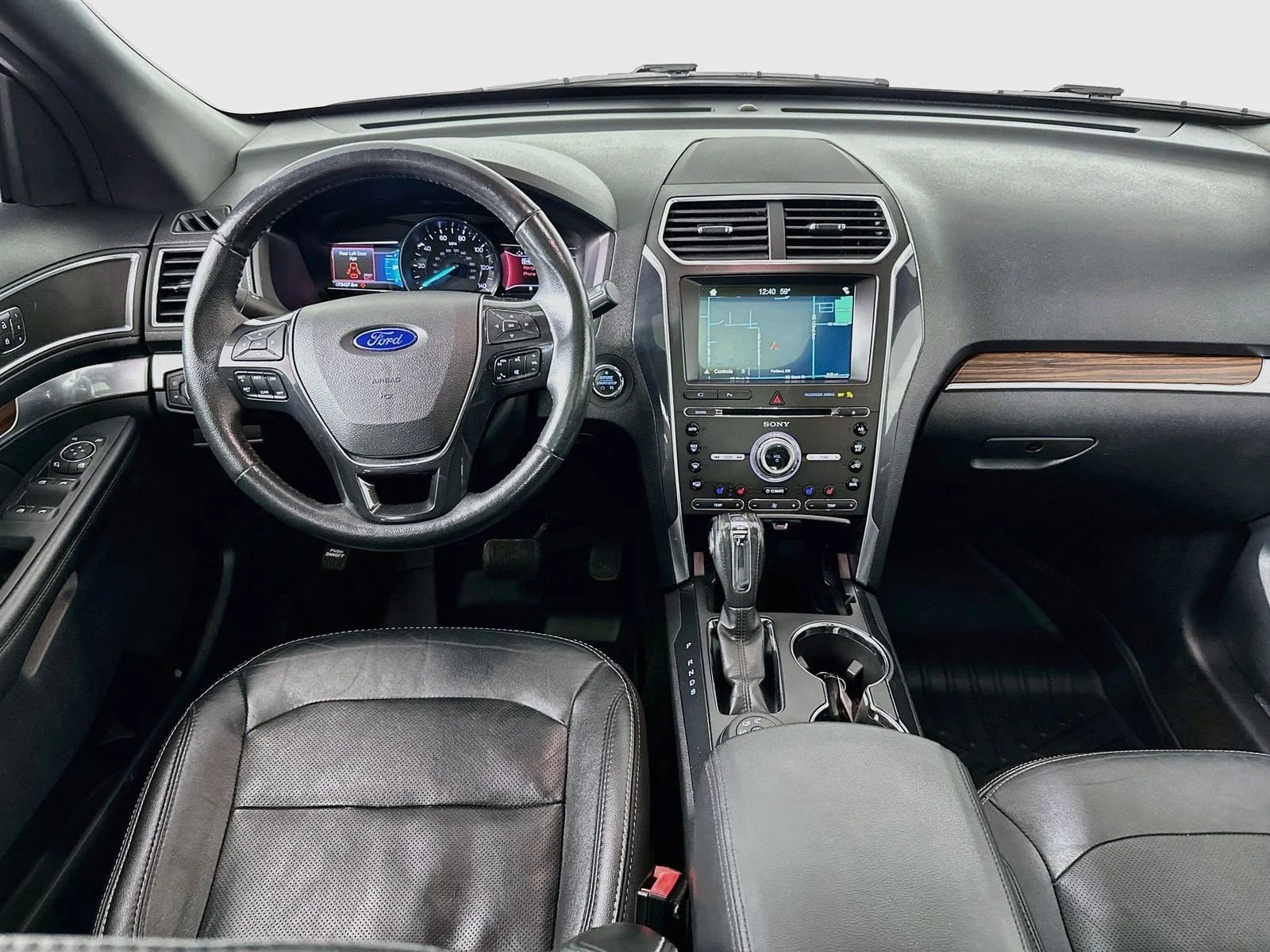 Used 2018 Shadow Black Ford Limited image 25