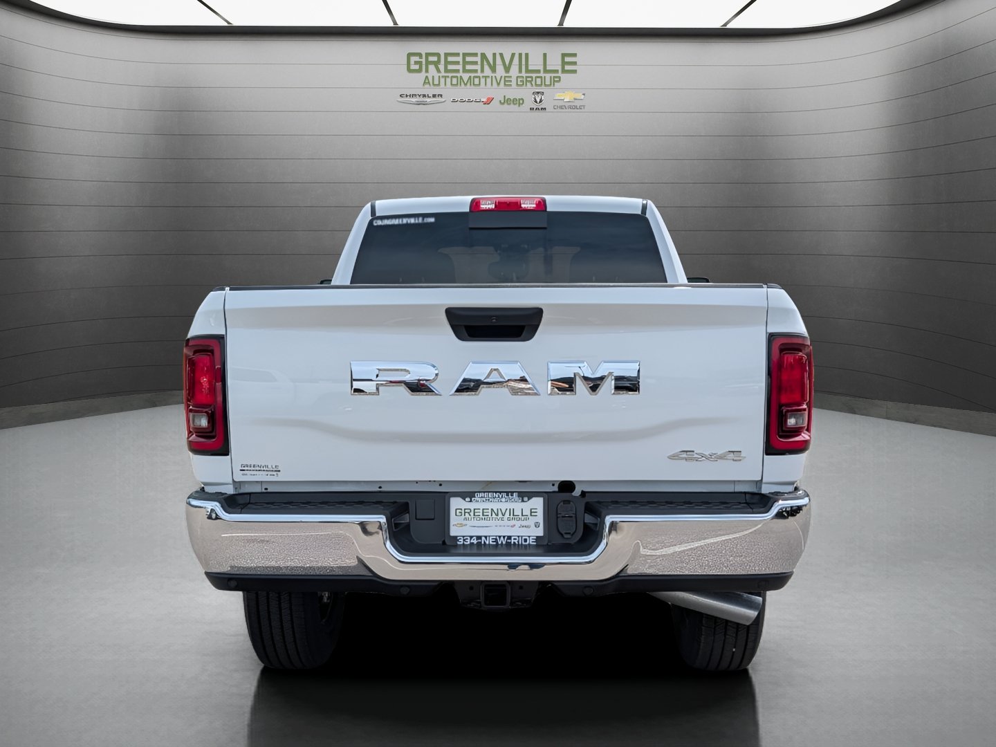 New 2026 Bright White Clear-Coat Exterior Paint RAM Tradesman Cummins HO Diesel 4x4 image 6