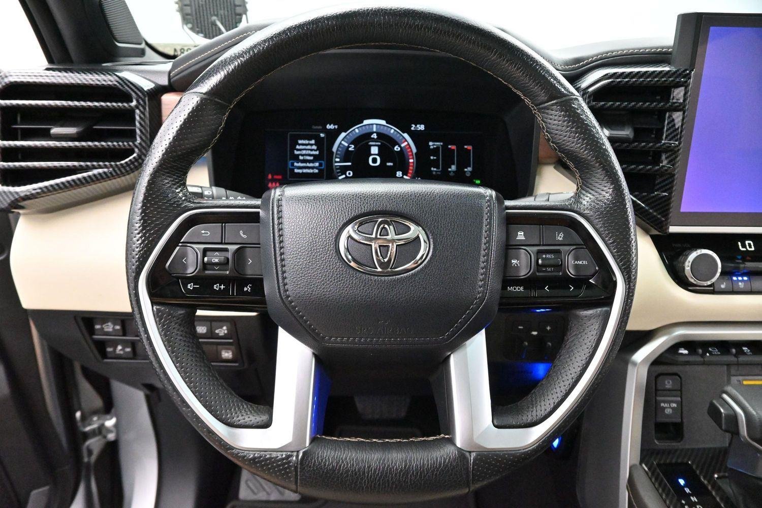 Used 2022 Celestial Silver Metallic Toyota 1794 Edition image 14