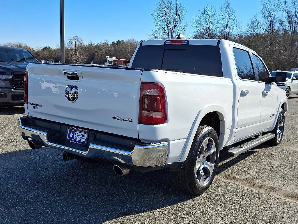 Used 2022 Bright White Clearcoat Ram Laramie image 11